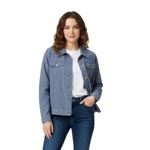 Route 66 Women's Blue Jacket 100% Cotton Size: Medium